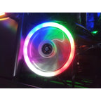 Fan Cooler 120mm Pc Gamer Led Rgb 3 Y 4 Pin Ide Chasis
