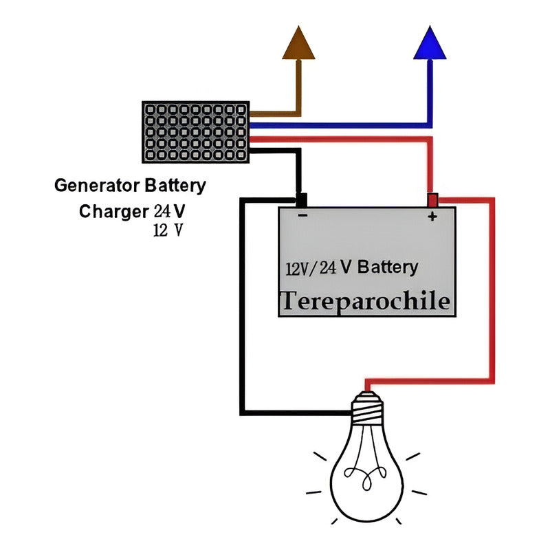 Mantenedor Y Cargador Inteligente De Batería Bcc6a 12v Dc