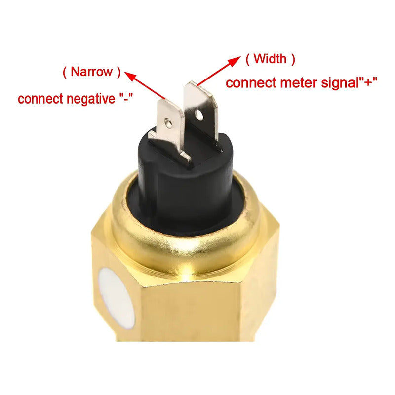 Sensor De Temperatura Agua 14mm Npt 1/4 Universal M14