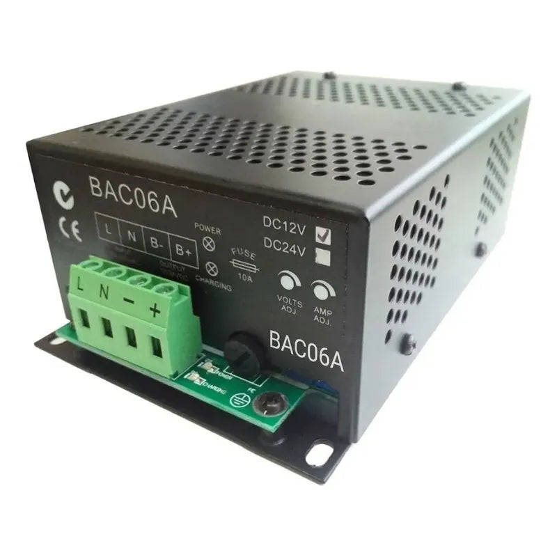 Cargador Mantenedor De Batería Inteligente Bac06a 12v Dc