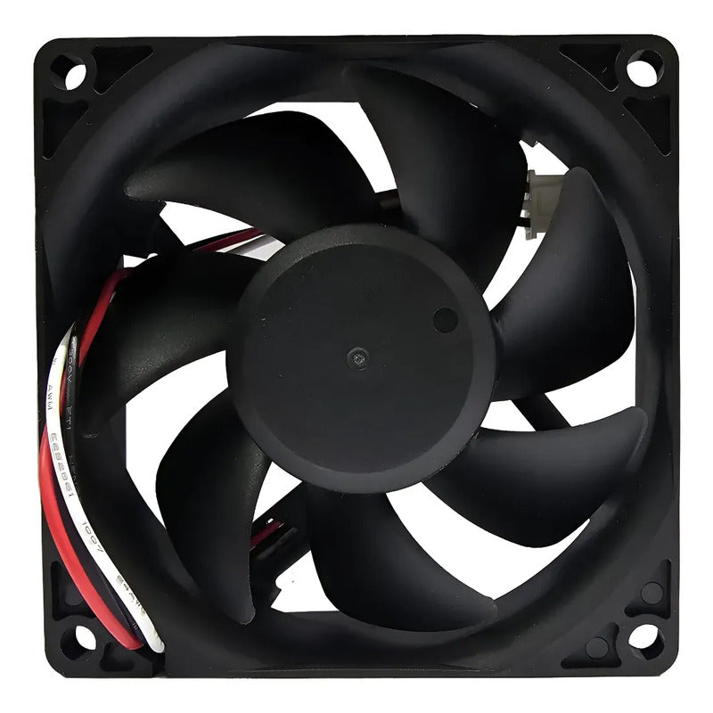 Ventilador Fan Dfb802512h 80x80x25mm 12v 4.4w 3 Pines Negro Negro