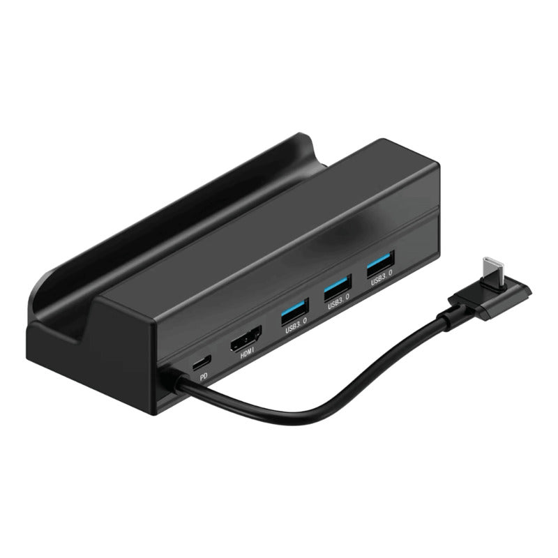 Base Para Steam Deck 6 En 1 Hdmi 4k Pd Ethernet Usb Tipo C