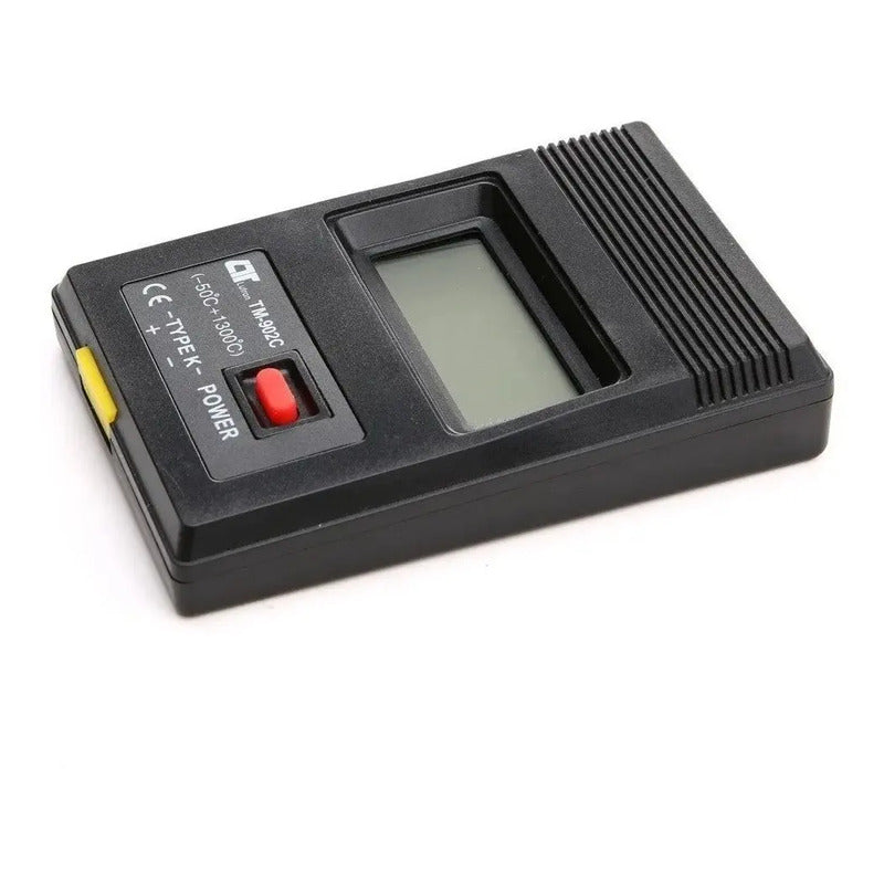 Termómetro Digital Con Sonda Tipo K Tm-902c -50°c A 1300°c