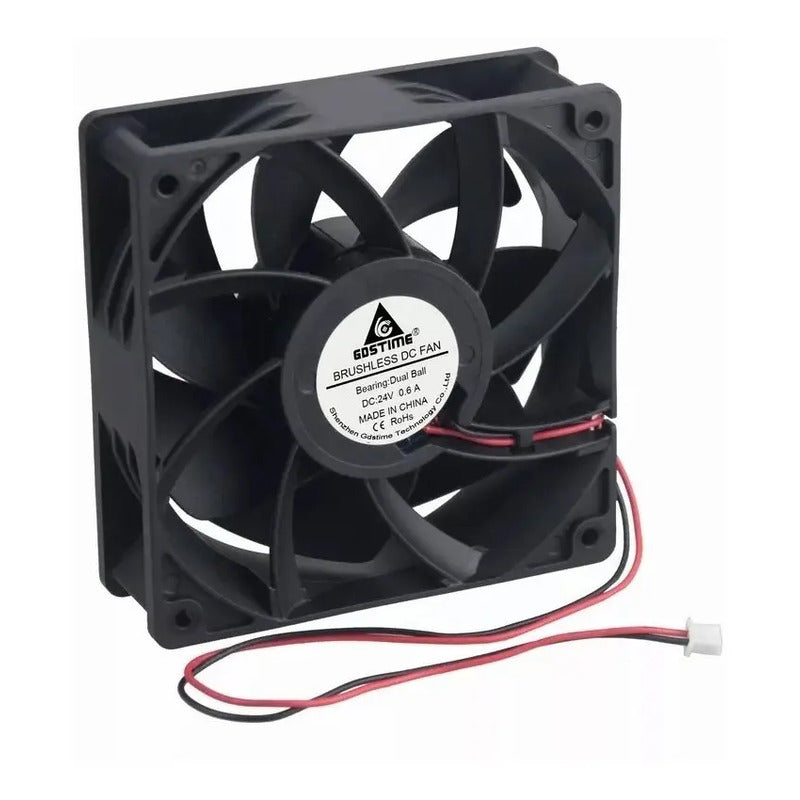 Turbo Fan Cooler Ventilador 24v 120mm X 38mm 4500 Rpm 12cm