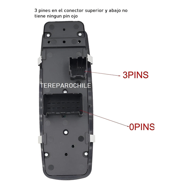 Alzavidrios Botonera Dodge Grand Caravan - Town Country- Ram