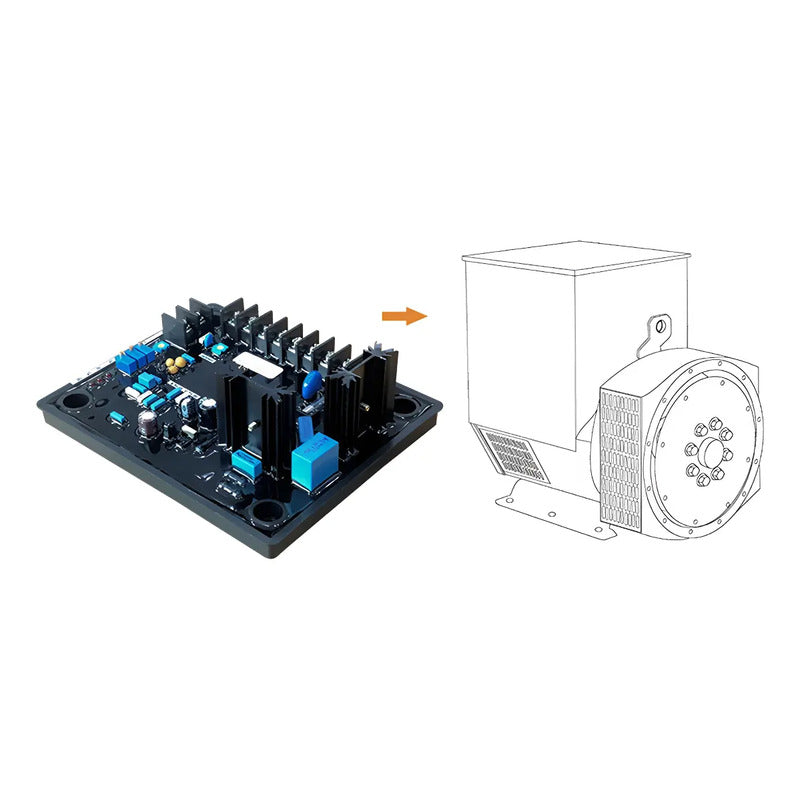 Regulador De Voltaje Automático Avr R150 Para Generador