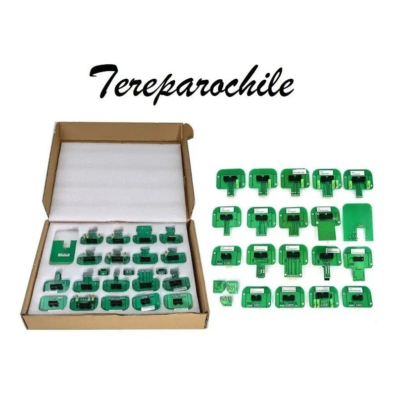 Kit Full Adaptadores Ecu Bdm 22 Piezas Ktag Bdm100 Kess