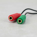 Cable Adaptador 3.5mm Audio Macho A Auricular Microfono Game