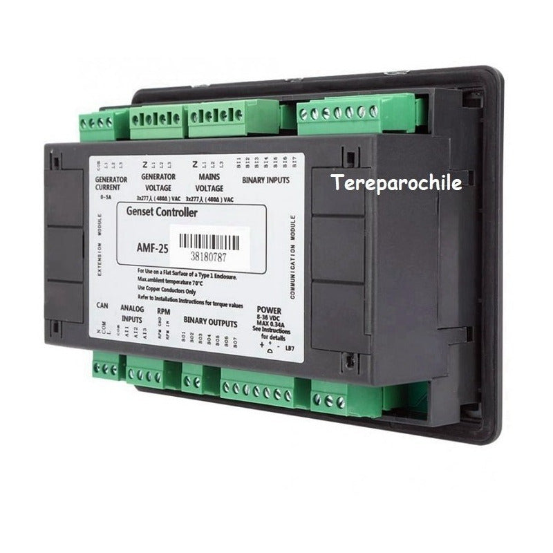 Controlador Generador Display Genset Controller Amf-25