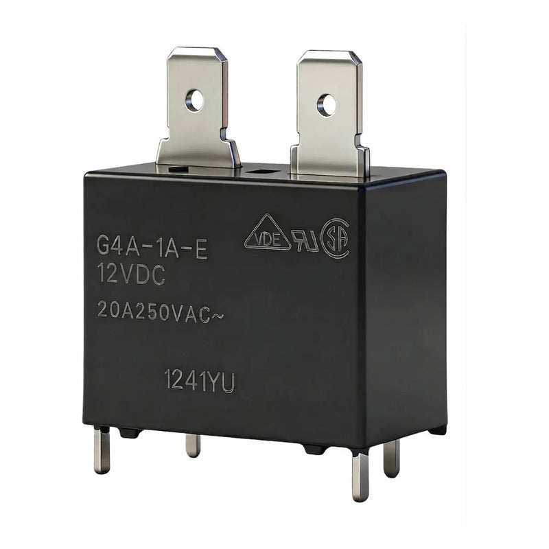 Relé Relay G4a-1a-e 12vdc 20a 4pin Inferior 2pin Superior