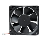 Ventilador Fan 120x38mm Ra-12038 S 12 12v 0.55a 2pin Negro Negro