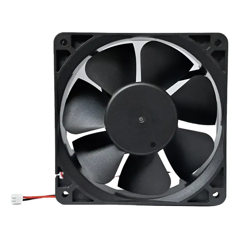 Ventilador Fan 120x38mm Ra-12038 S 12 12v 0.55a 2pin Negro Negro