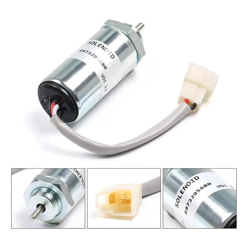Solenoide Parada Apagado De Combustible 897329-5680 12v