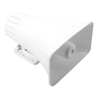 Sirena Advertencia Bocina Blanca Doble Tono 130db 12v 30w Blanco