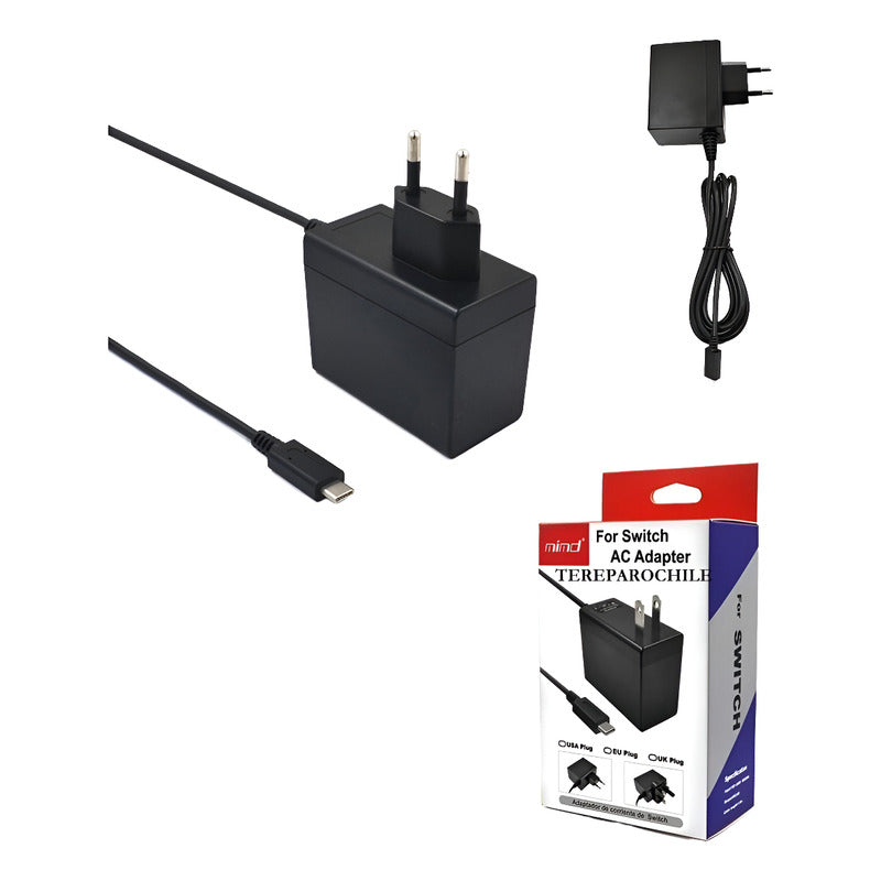 Cargador Adaptador Para Nintendo Switch Nsw 5v 2.6a Viajero
