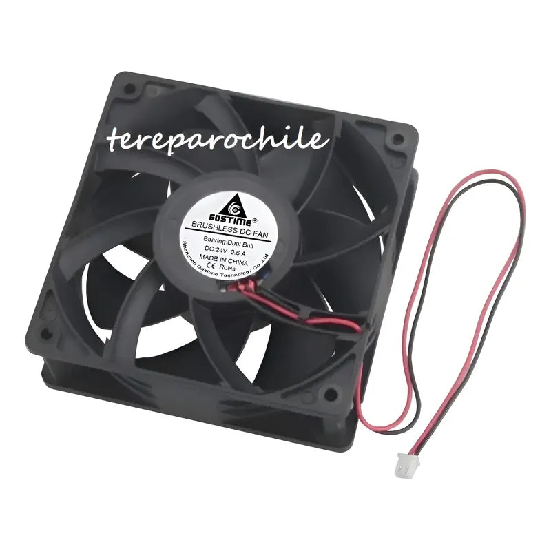 Turbo Fan Cooler Ventilador 24v 120mm X 38mm 4500 Rpm 12cm