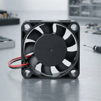 Ventilador Fan Efs-04d24l 40x10 Mm 24v 0.1a 2 Cables Negro