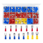 Kit Set 330 Terminales Surtidos Con Aislamiento Electrico