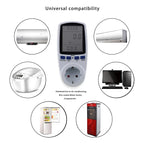 Medidor Consumo Watt Electricidad Kwh Voltimetro Amperimetro