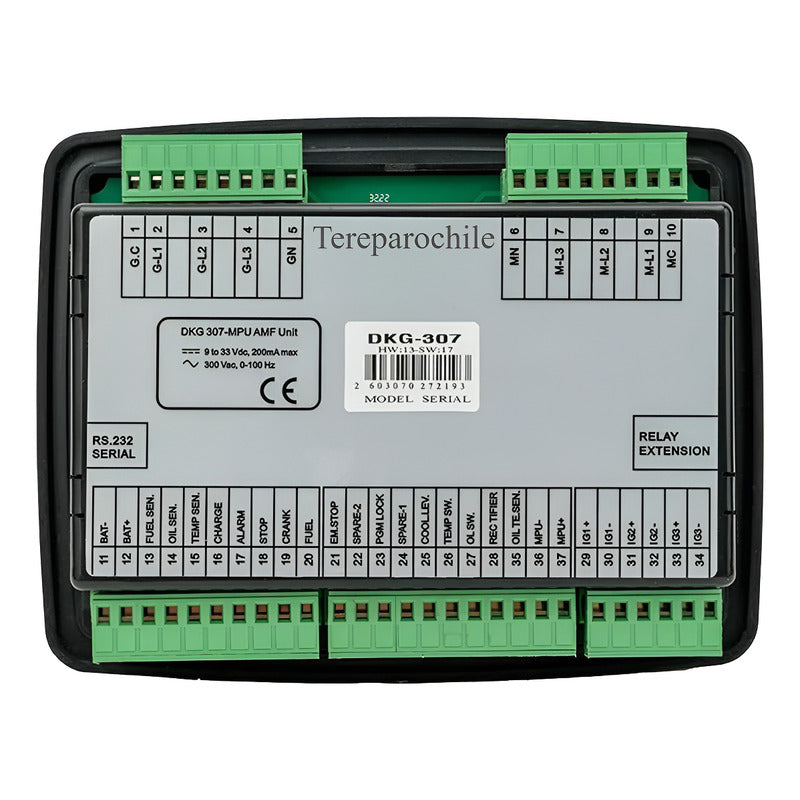 Panel O Modulo De Control Lcd Dkg-307 Genset Para Generador