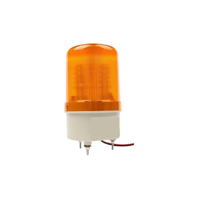 Baliza Led Amarilla Con Sirena 12v 24v Para Alarma O Porton