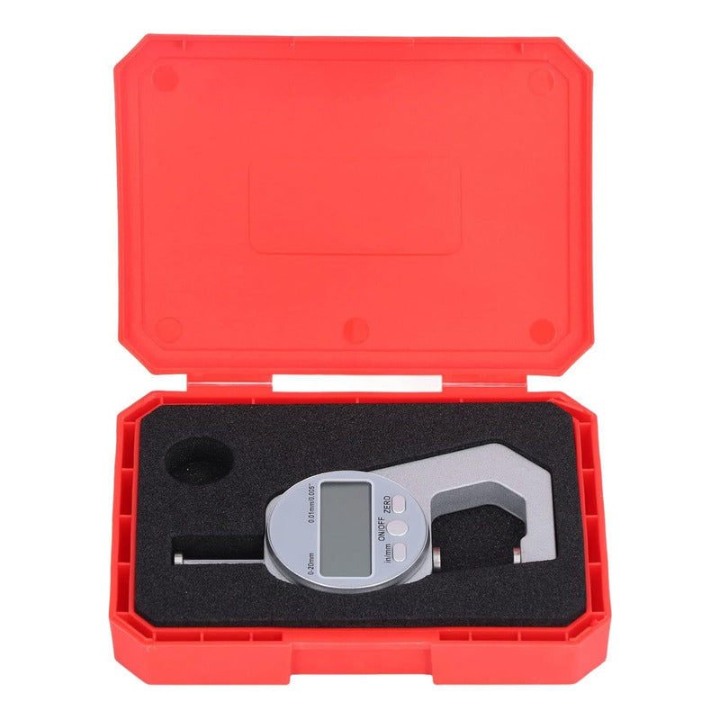 Medidor Espesor Electronico 0-20mm Pantalla Digital Lcd 0.01 Gris
