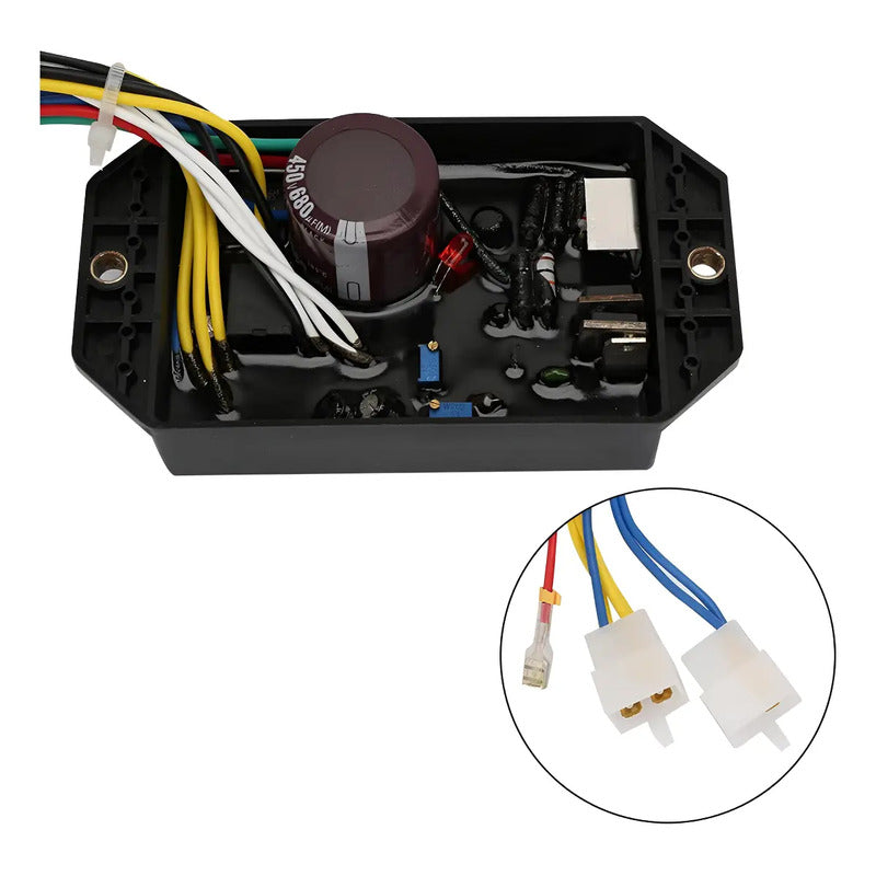 Regulador De Voltaje Avr Generador Ki-davr-50s3 14 Cables