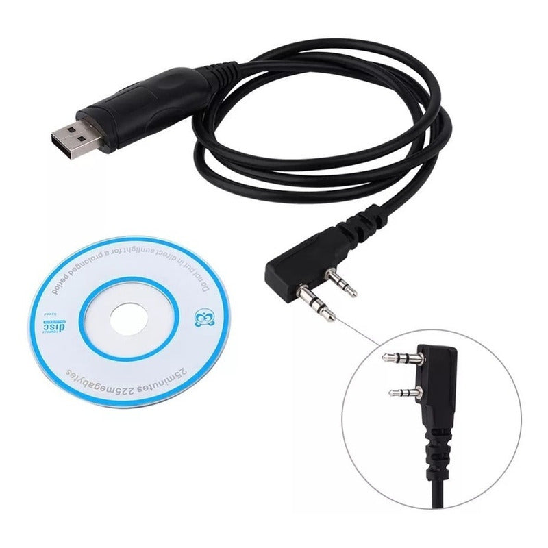 Cable Radios Baofeng Uv-5r 666s 777s 888s Uv-b5 Uv-b6 Uv-5ra