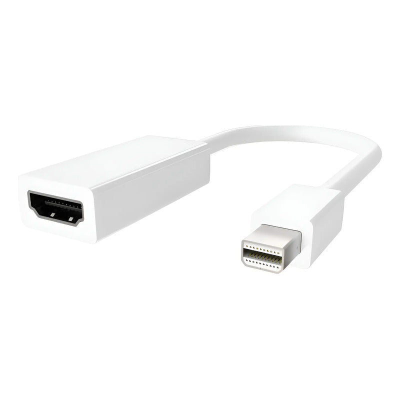 Cable Mini Display Port A Hdmi Para Thunderbolt Hdmi Mini Dp Blanco