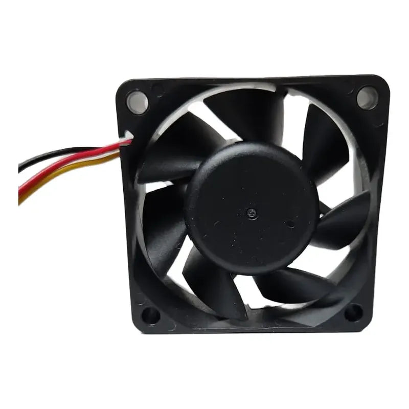 Ventilador Fan Cooler Jf0625h1hs-r 60x25mm 6025 6cm 3 Pines Negro