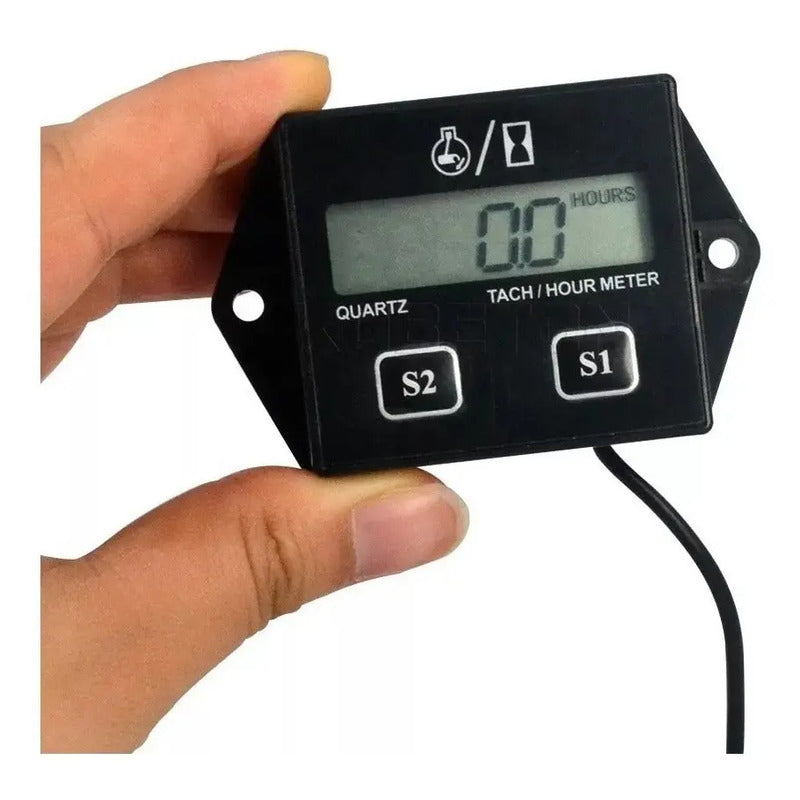 Horometro Tacometro 2 4 Tiempos Contador Horas Rpm Moto Atv