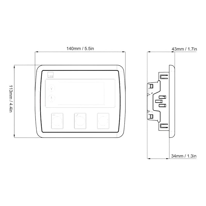 Módulo Controlador Generador Compatible Dse 4520 Mkii Ats