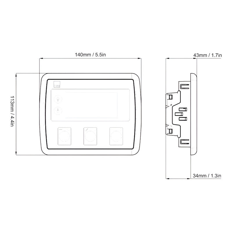 Módulo Controlador Generador Compatible Dse 4520 Mkii Ats