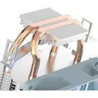 Disipador Cpu Rgb Para Intel Amd Lga 1700 115x Am5 4 Pines Blanco