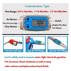 Medidor Liquidos Digital Flujometro Caudalimetro 1puLG K24