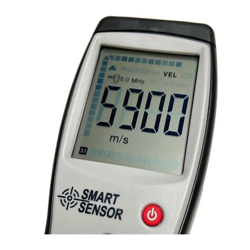 Medidor De Espesor O Grosor Por Ultrasonido Metal As840