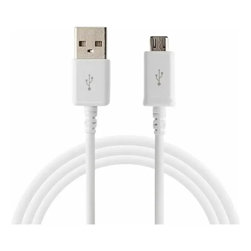 Cable Carga Y Datos Usb A Micro Usb V8 5 Metros Blanco