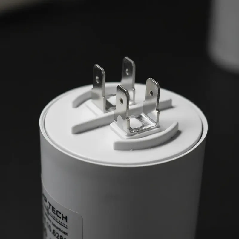 Condensador Capacitor Circular 15uf 450v Tereparochile 4 Terminales
