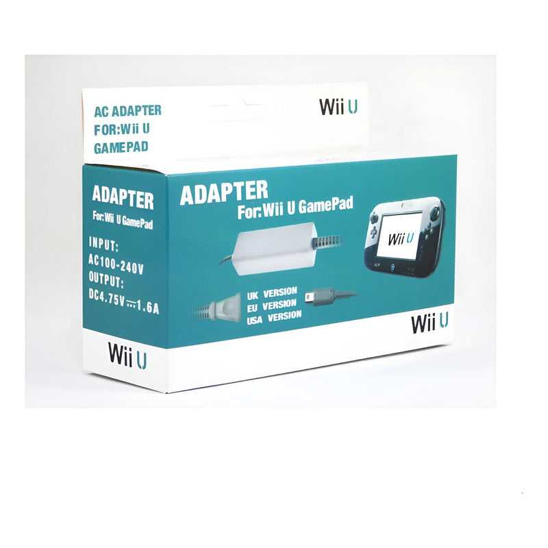 Adaptador Cargador Control Gamepad Compatible Wii U 220v