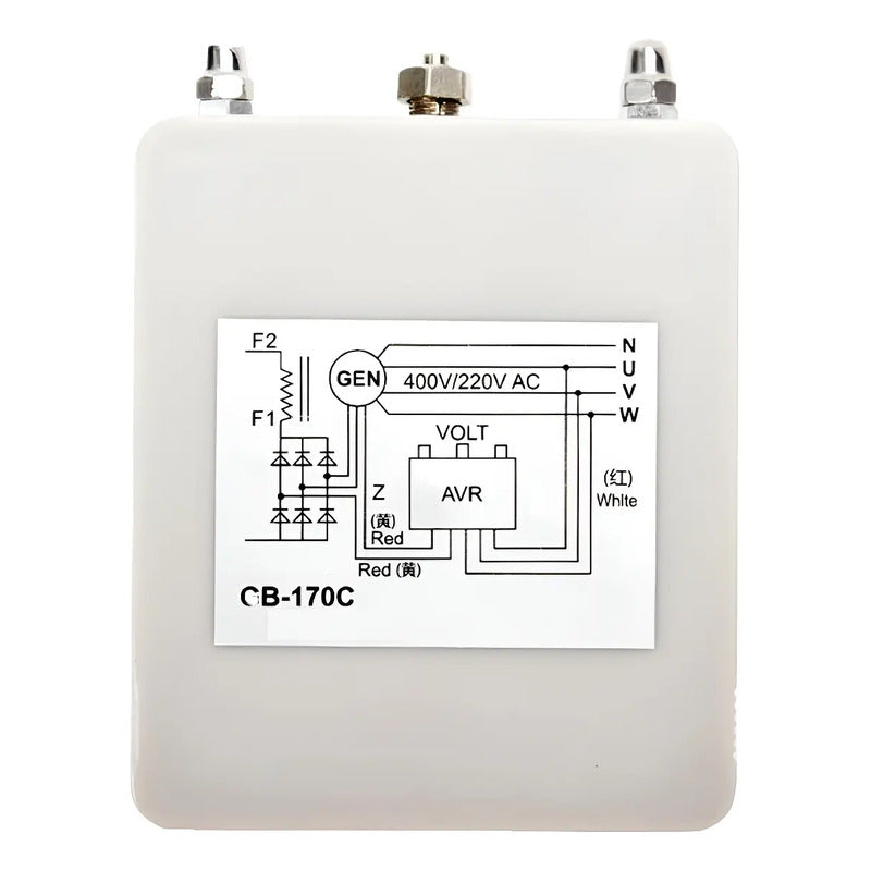 Regulador De Voltaje Avr Gb-170c  Gb170c Trifasico 20-100v