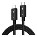 Cable Usb-c 4.0 Para Thunderbolt 4 40gbps 100w 8k 60hz 4k 1m Negro