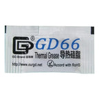 Pasta Térmica Gris Gd66 Para Cpu Gpu Ram Pack 10 Unidades
