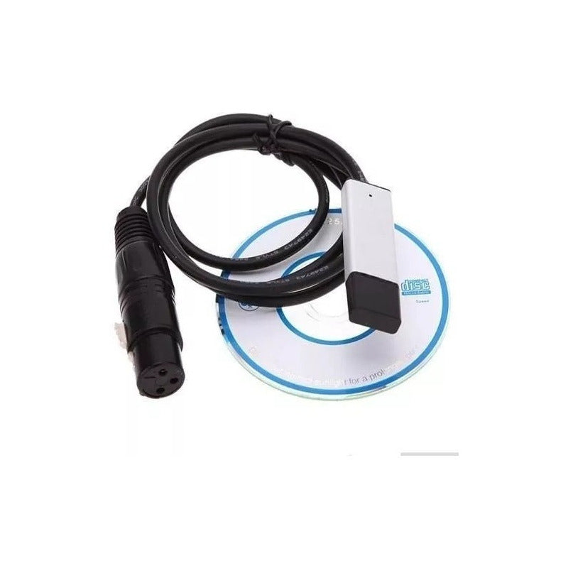 Adaptador Interfaz Usb A Dmx Dmx512 Led Lighting Xlr Cable
