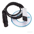 Adaptador Interfaz Usb A Dmx Dmx512 Led Lighting Xlr Cable Negro