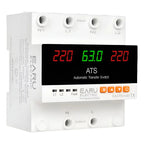 Ats Y Protector Voltaje Ajustable 220v 63a 2fa