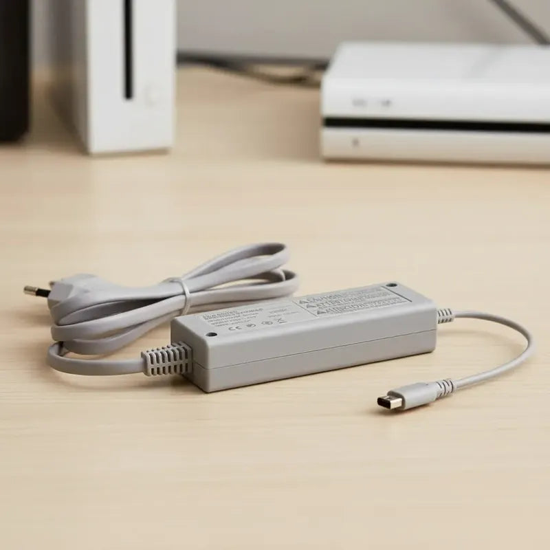 Adaptador Cargador Control Gamepad Compatible Wii U 220v