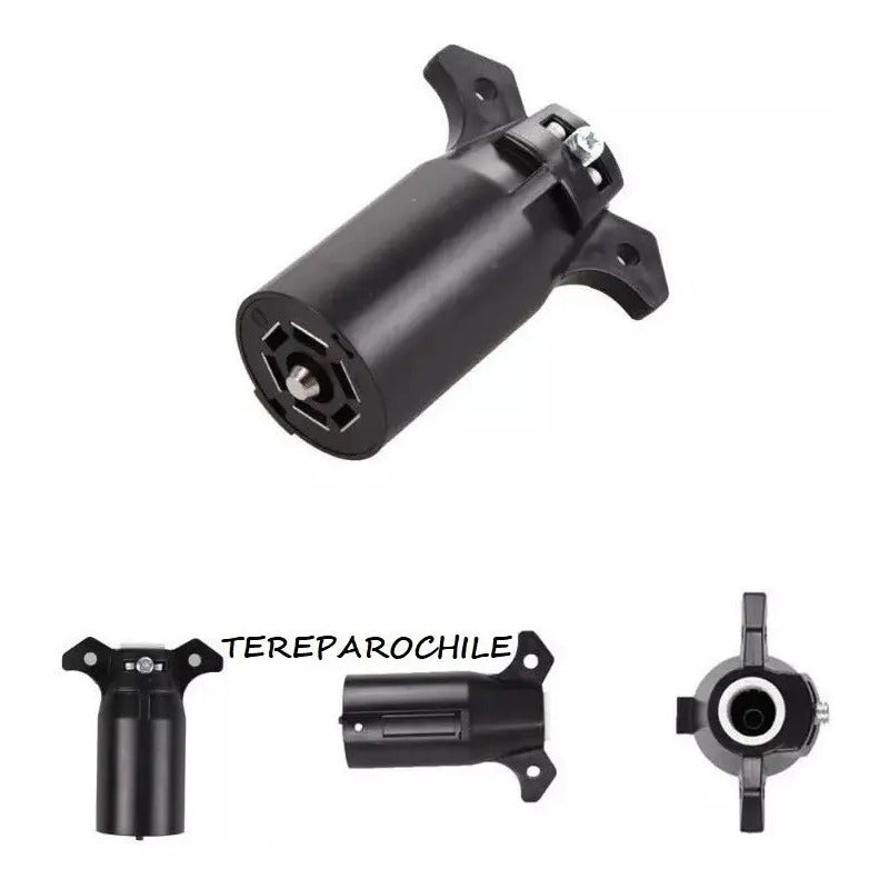Enchufe Macho Americano 98698 7 Pin Remolque Portaequipajes