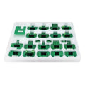 Kit Full Adaptadores Ecu Bdm 22 Piezas Ktag Bdm100 Kess