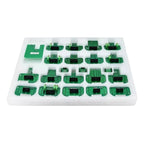 Kit Full Adaptadores Ecu Bdm 22 Piezas Ktag Bdm100 Kess