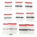 Kit Surtido Diodos Rectificador Profesional 100 Piezas